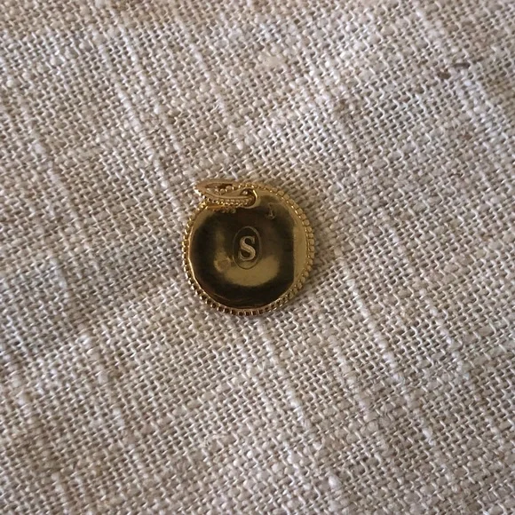 Sézane 9-Carat Gold Sara Pendant || “K” - Picture 7 of 10